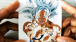 TUTORIAL Goku Transformations  Endless Card [upl. by Nuahsor]