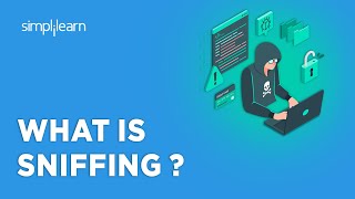 What Is Sniffing   Sniffers In Cyber Security  Types Of Sniffing  Simplilearn [upl. by Willett]