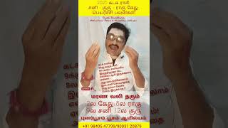 2025 மரண அவஸ்தை கடகத்திற்குRajeshRavinkkaran [upl. by Foushee]