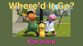 Whered It Go Karaoke  Backyardigans Background Tracks [upl. by Luella]