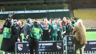 Gorleston FC Norfolk Senior Cup Final CHAMPIONS  Gorleston 2  0 Thetford Town [upl. by Cross]