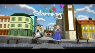 【第7回MMD杯本選】Touhou Sweet Magic Marisa amp Alice [upl. by Tepper]