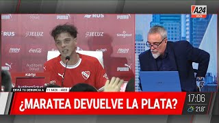 🔴 POLÉMICA con SANTI MARATEA ¿Tendrá que DEVOLVER LA PLATA del fideicomiso para Independiente [upl. by Eugen]