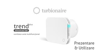 Turbionaire TREND PLUS 100 WM  Ventilator axial avansat multifunctional [upl. by Eelitan]