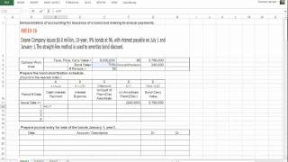 14 ABE10 16 Issue Bonds Amort Tbl JEs Lecture MP4 [upl. by Siroved]