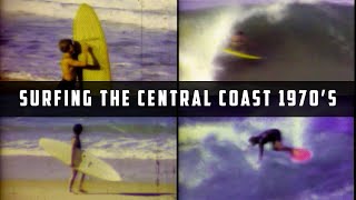 1970s Surfing the Central Coast Australia Super 8 Film Footage [upl. by Balliol]