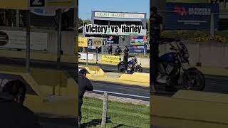 Victory VS Harley fxdx race clubstyle harleydavidson [upl. by Box]