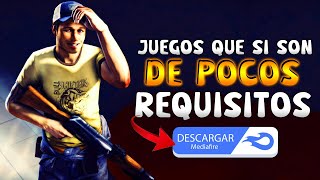 10 Mejores Juegos de BAJOS RECURSOS para PC  POCOS REQUISITOS Sin tarjeta grafica✅🎮 [upl. by Dnalyag395]