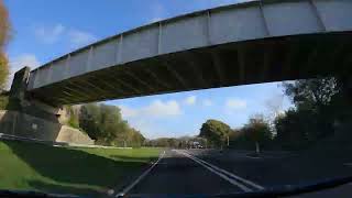 Driving to Amroth beach speedlapse Wales Nov 2022 [upl. by Attikram]