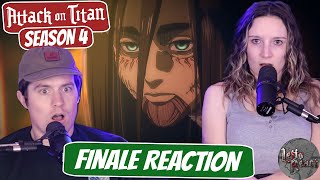 THE END IS HERE  Attack on Titan Finale Newlyweds Reaction  Season 4 Part 3 Special 2 [upl. by Millie992]