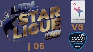 CessonRennes VS Créteil Handball LIDL STARLIGUE j05 [upl. by Giselle]