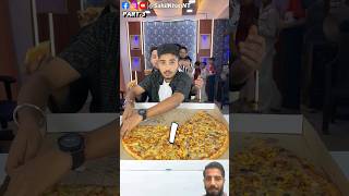 Funny Eating pizza challenge for guess right😂pizzachallenge pizza funny shortvideos [upl. by Aciretahs325]