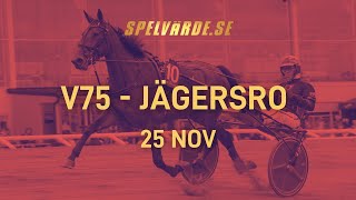 Uppsnack V75 Jägersro 2511 [upl. by Tudor]