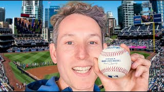 I Finally Caught A Foul Ball  Padres Season Tix Series 4 [upl. by Yrian]