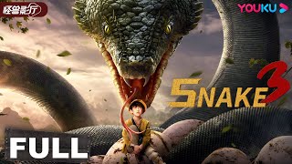 MULTISUB【Snake 3】Giant Snake and Angry Dinosaurs great battle  Adventure  YOUKU MONSTER MOVIE [upl. by Aikyn]