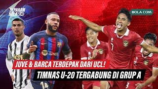 RESMI Juve amp Barca Ngelawak di UCL Timnas Bertarung di Grup A AFC U20 Uzbekistan [upl. by Yzeerb]