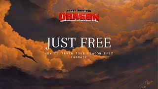 How To Train Your Dragon Theme  Just Free  Epic Fanmade Test Drive [upl. by Inar951]