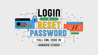 Login Reset Password Full XML Code In Android Studio 🙂 [upl. by Ahtaela553]