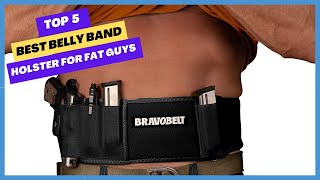 ✅ Top 5 Best Belly Band Holster For Fat Guys  Best Holster For Fat Guys of 2023 Buying Guide [upl. by Antonius]