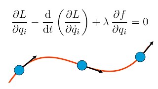 Constrained Lagrangian mechanics understanding Lagrange multipliers [upl. by Yonit876]