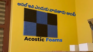 Installing Acoustic Foams in My Room  Acoustic Foam Uses  How to Reduce Echo in your Room [upl. by Enrika]