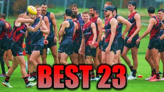 Essendon Best 23 Post Draft [upl. by Sucramd766]