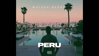 Maleek Berry  Peru Cover [upl. by Ylicis]