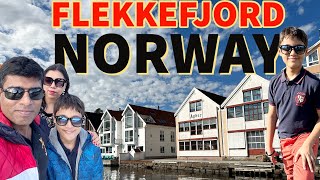 Flekkefjord  Walking tour 4K of one of the most picturesque towns in Southern Norway Scandinavia [upl. by Hoffman258]