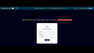 TrueData Options Decoder Login with Upstox [upl. by Elbas]