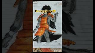 Drawing madara uchiha with colour pencils and oil pastel debanjansahaartstudio [upl. by Alessandro]