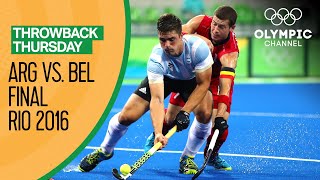 Argentina vs Belgium  Mens Hockey Gold Medal Match  Rio 2016 Replays  Throwback Thursday [upl. by Guido]