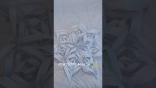 ❄️•Paper Snowflake Tutorial•❄️ Requested christmas music aesthetic preppy snowflake fypシ゚ [upl. by Fowle]