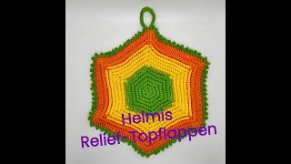 Helmis Retro Relieftopflappen  Retro Potholder [upl. by Netsrik238]