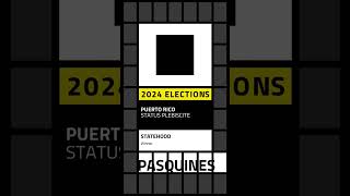 2024 Elections Puerto Rico Status Plebiscite Results [upl. by Sucramaj]