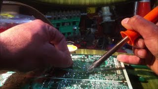 How To 6  Repair 42quot LG 42PC1DG Plasma TV [upl. by Donica]