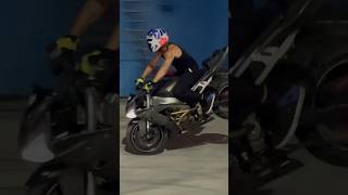 😱 Incredible Stunt Skills by superstunnarob at Wildriderz Bike Night [upl. by Gautious]