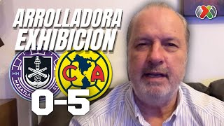 ARROLLADORA EXHIBICIÓN DEL AMÉRICA  Mazatlán vs Club América  Torneo Apertura 2024 Liga MX [upl. by Aiouqahs]