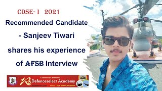 Learn from Experience of Recommended Candidate in SSB Interview [upl. by Tudor160]