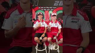 Whos more likely to with Sergio Garcia and Izan Guevara  Moto3 [upl. by Sixla]