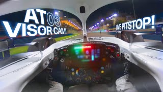 F1 DRIVERS EYE Lap With Pit Stop [upl. by Plantagenet]