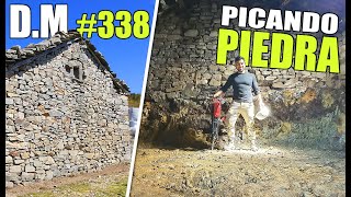 Restaurando una CABAÑA ABANDONADA de más de 100 AÑOS 10 🏠 Picando piedras  Detección Metálica 338 [upl. by Rez]