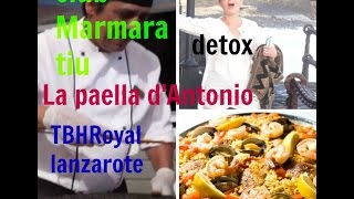 Détox recette Sangria dAntonio au THB Royal à Lanzarote [upl. by Enimrac]