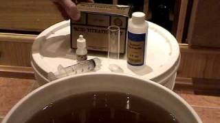 How to measure acidity in wine using an acid titration kit [upl. by Bunde]