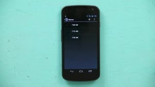 How to Change Alarm Sounds on a Droid  Android Tips [upl. by Allebara]