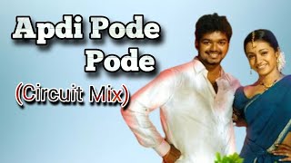 Apdi Pode Pode Circuit Mix DJ Subhro Babu  Ghilli  Appadi Podu  Top DjWorld [upl. by Ronny586]