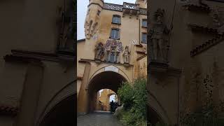 Walking in Germany Hohenschwangau Castle in southern Bavaria tram history nature spring [upl. by Slrahc]