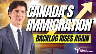 New IRCC Update Canadas Immigration Backlog Rises Again  CIC NEWS 2024 [upl. by Ardnoet]