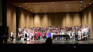 School of Rock wWashington Jr High Choir  Stairway to Heaven [upl. by Ayikan240]