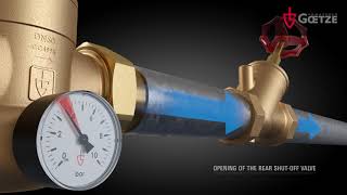 Goetze Pressure reducing valve 681  installation function amp maintenance [upl. by Russia]