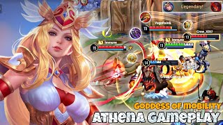 Athena Jungle Gameplay  This Is Insane Mobility  honor of Kings HoK KoG [upl. by Annadiana]